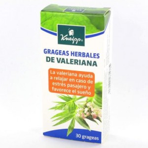 GRAGEAS HERBALES DE VALERIANA  30 GRAGEAS